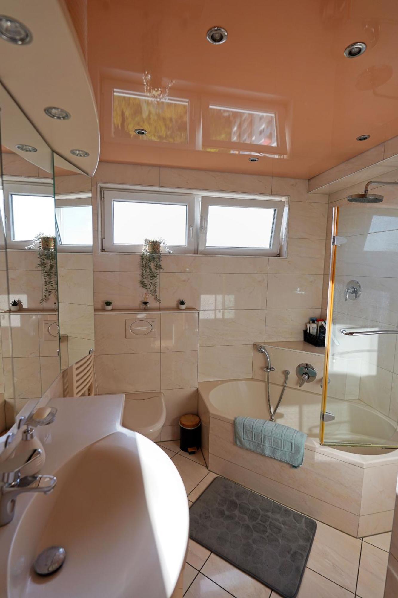 Tolle Wohnung Mit Panoramablick Weinheim Esterno foto