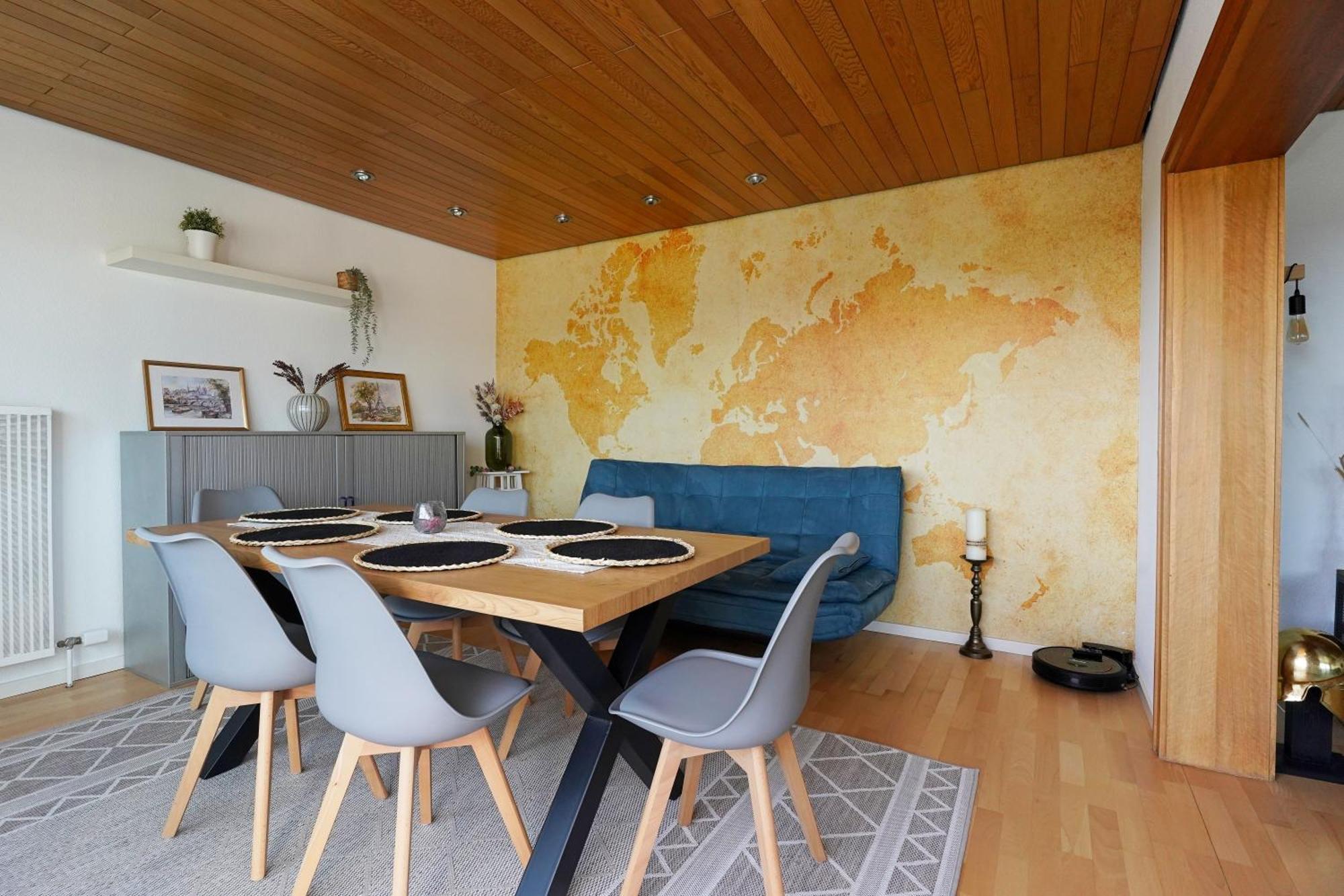 Tolle Wohnung Mit Panoramablick Weinheim Esterno foto