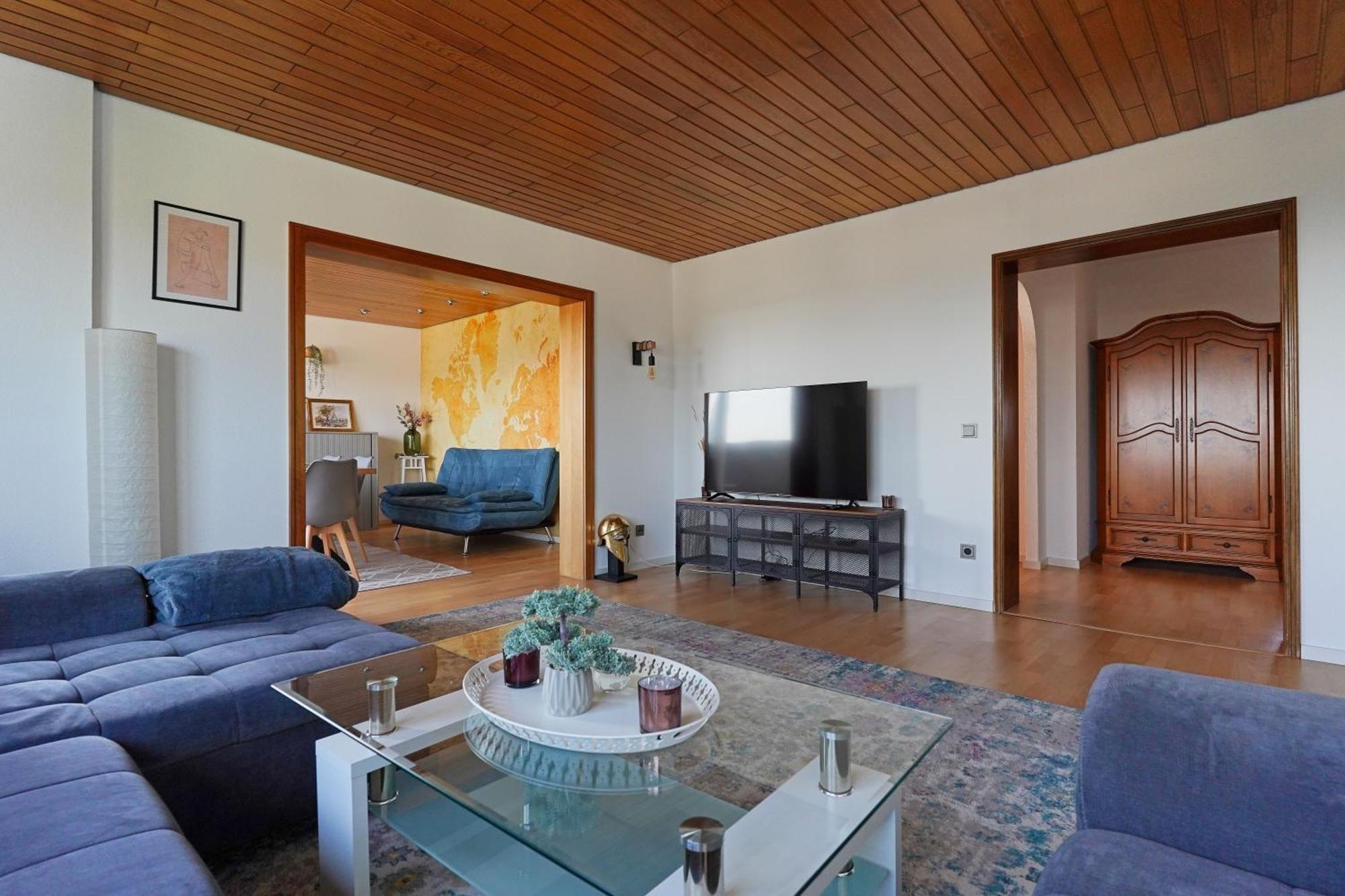 Tolle Wohnung Mit Panoramablick Weinheim Esterno foto